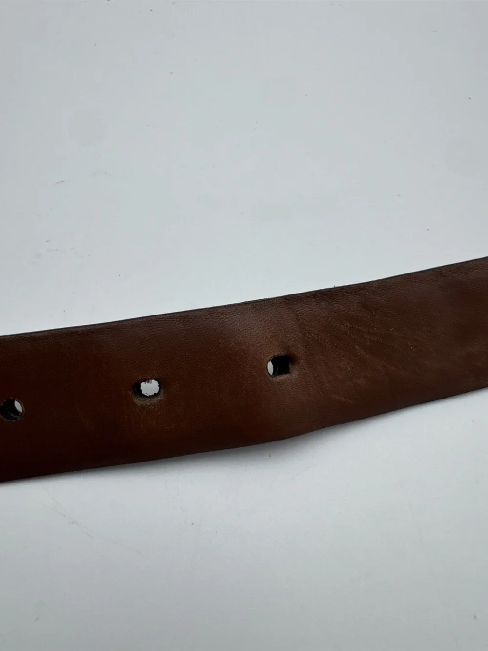 Allen Edmonds Black Imported Calfskin Leather Belt Size 38 Made in USA # 28001